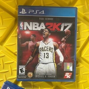 NBA 17 PS4 Game - Blue Case